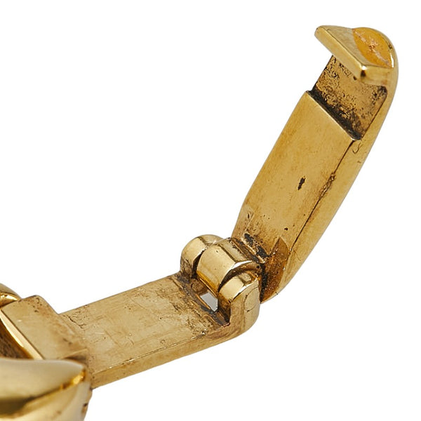 グッチ 腕時計 1800L クオーツ ホワイト文字盤 メッキ レディース GUCCI 【中古】