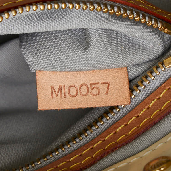ルイ ヴィトン モノグラム ヴェルニ リードPM ハンドバッグ M91336 ペルル ホワイト パテントレザー レディース LOUIS VUITTON 【中古】