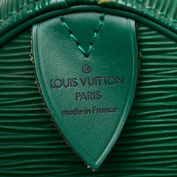 ルイ ヴィトン エピ スピーディ25 ハンドバッグ ミニボストンバッグ M43014 ボルネオグリーン レザー レディース LOUIS VUITTON 【中古】