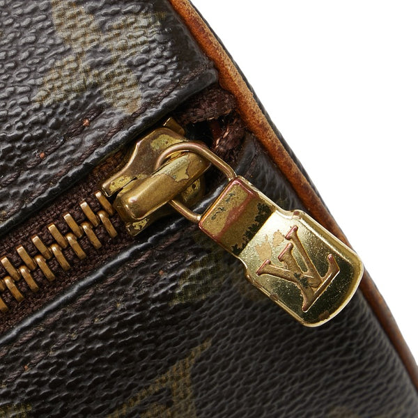 ルイ ヴィトン モノグラム パピヨン30 ハンドバッグ M51385 ブラウン PVC レザー レディース LOUIS VUITTON 【中古】