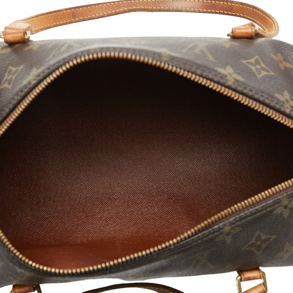 ルイ ヴィトン モノグラム パピヨン30 ハンドバッグ M51385 ブラウン PVC レザー レディース LOUIS VUITTON 【中古】