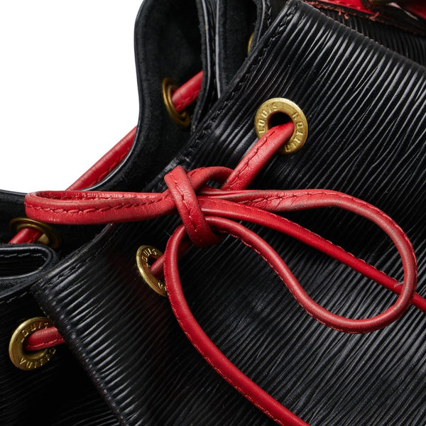 ルイ ヴィトン エピ ノエ ショルダーバッグ M44017 ノワール カスティリアンレッド ブラック レザー レディース LOUIS VUITTON 【中古】