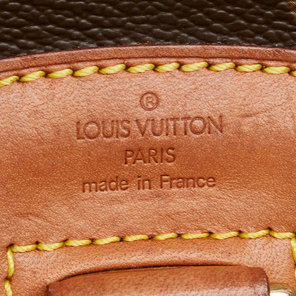 ルイ ヴィトン モノグラム モンスリPM リュック バックパック M51137 ブラウン PVC レザー レディース LOUIS VUITTON 【中古】