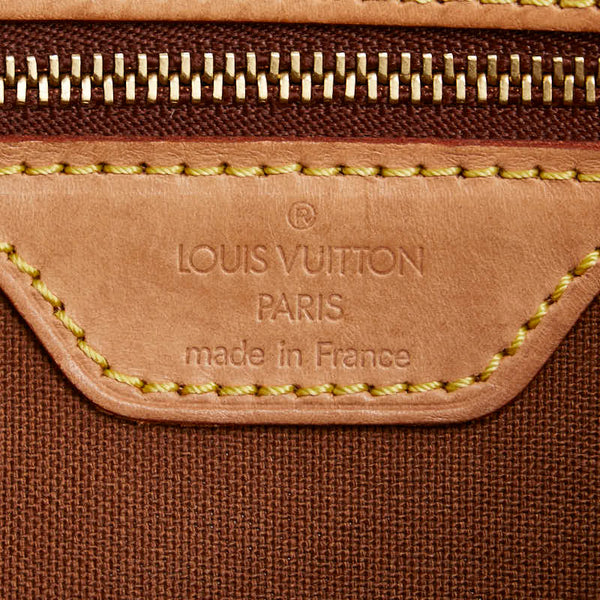ルイ ヴィトン モノグラム ミニルーピング ショルダーバッグ ハンドバッグ M51147 ブラウン PVC レザー レディース LOUIS VUITTON 【中古】