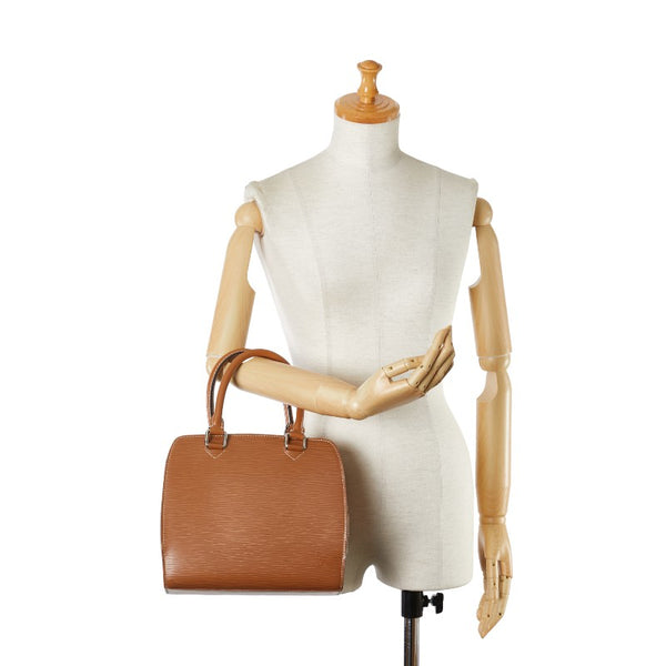 ルイ ヴィトン エピ ポンヌフ ハンドバッグ M52058 ジパングゴールド ブラウン レザー レディース LOUIS VUITTON 【中古】