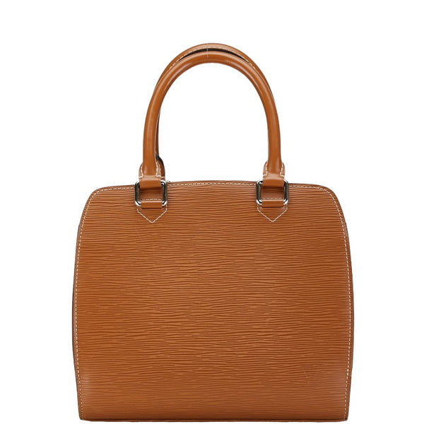 ルイ ヴィトン エピ ポンヌフ ハンドバッグ M52058 ジパングゴールド ブラウン レザー レディース LOUIS VUITTON 【中古】