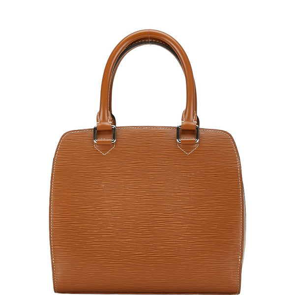 ルイ ヴィトン エピ ポンヌフ ハンドバッグ M52058 ジパングゴールド ブラウン レザー レディース LOUIS VUITTON 【中古】