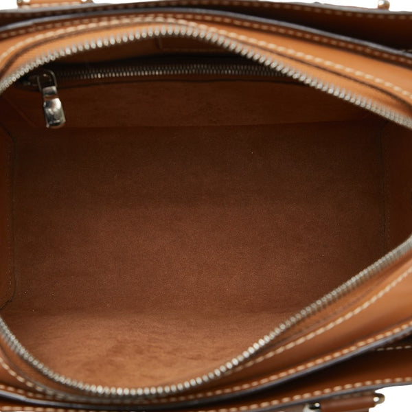 ルイ ヴィトン エピ ポンヌフ ハンドバッグ M52058 ジパングゴールド ブラウン レザー レディース LOUIS VUITTON 【中古】