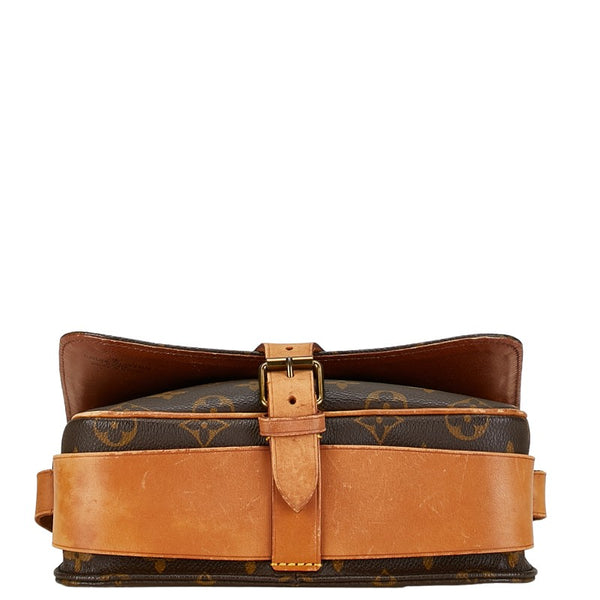 ルイ ヴィトン モノグラム カルトシエールGM ショルダーバッグ M51252 ブラウン PVC レザー レディース LOUIS VUITTON 【中古】