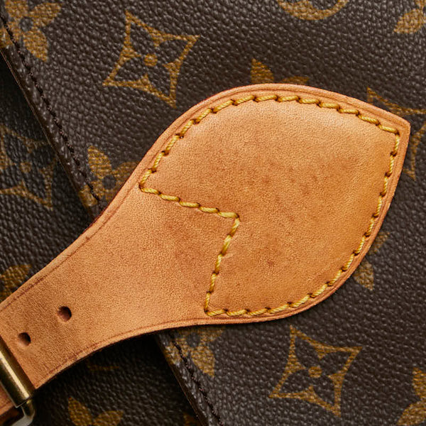 ルイ ヴィトン モノグラム カルトシエールGM ショルダーバッグ M51252 ブラウン PVC レザー レディース LOUIS VUITTON 【中古】