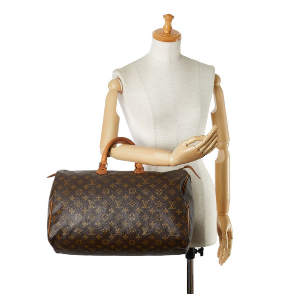 ルイ ヴィトン モノグラム ピーディ40 ハンドバッグ ボストンバッグ M41522 ブラウン PVC レザー レディース LOUIS VUITTON 【中古】