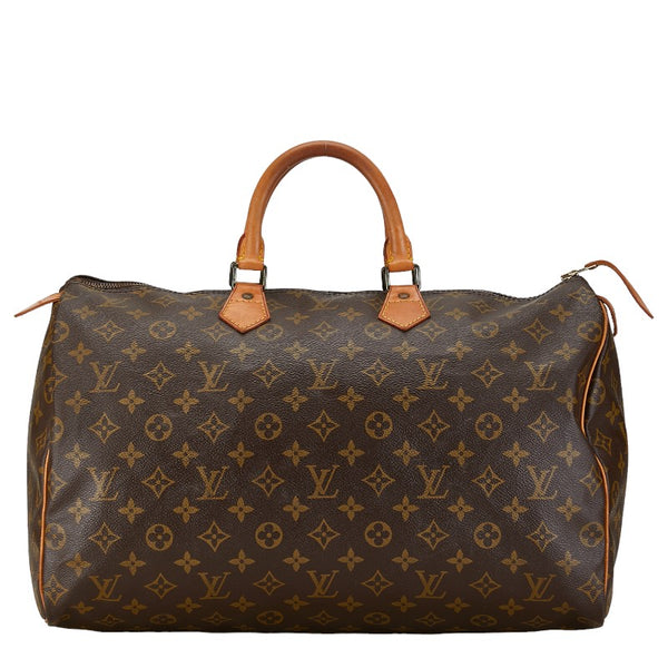 ルイ ヴィトン モノグラム ピーディ40 ハンドバッグ ボストンバッグ M41522 ブラウン PVC レザー レディース LOUIS VUITTON 【中古】