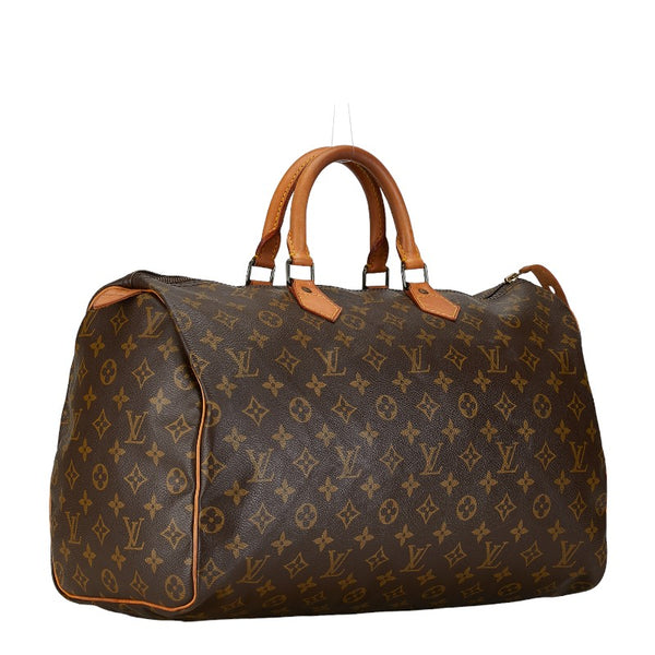 ルイ ヴィトン モノグラム ピーディ40 ハンドバッグ ボストンバッグ M41522 ブラウン PVC レザー レディース LOUIS VUITTON 【中古】