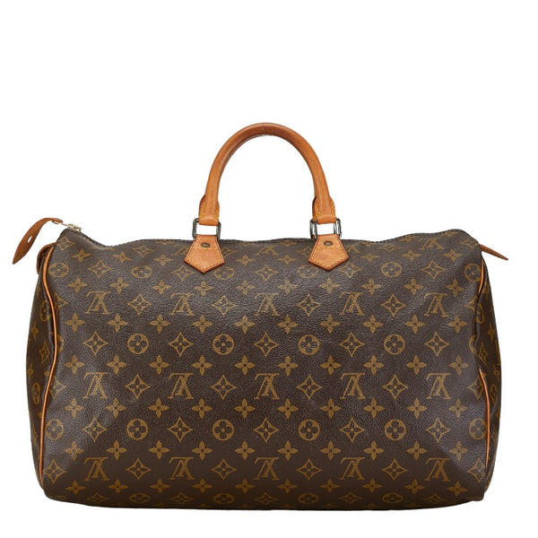 ルイ ヴィトン モノグラム ピーディ40 ハンドバッグ ボストンバッグ M41522 ブラウン PVC レザー レディース LOUIS VUITTON 【中古】