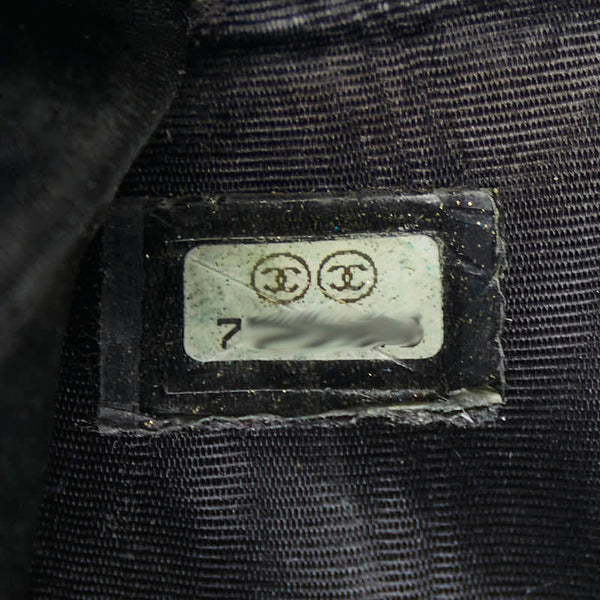 シャネル ココマーク カードケース 名刺入れ ブラック キャビアスキン レディース CHANEL 【中古】