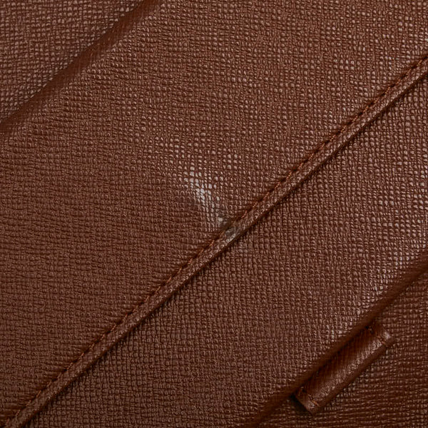 ルイ ヴィトン モノグラム ポルトフォイユ インターナショナル 長財布 M61217 ブラウン PVC レザー レディース LOUIS VUITTON 【中古】