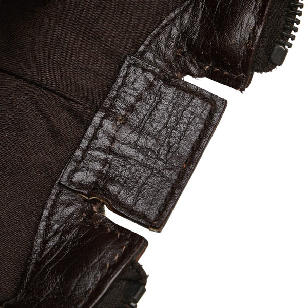 グッチ GGスプリーム ポーチ コスメティックポーチ 130652 ベージュ ブラウン PVC レザー レディース GUCCI 【中古】