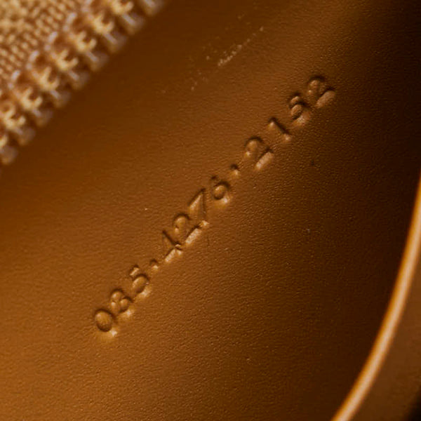 グッチ GGキャンバス 長財布 ラウンドファスナー 035.4276.2152 ブラウン キャンバス レディース GUCCI 【中古】