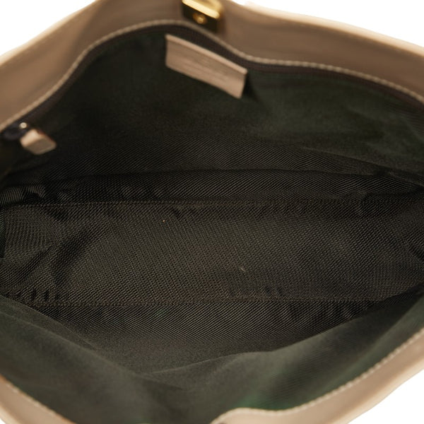 グッチ GGキャンバス ワンショルダーバッグ 33900 ベージュ キャンバス レザー レディース GUCCI 【中古】