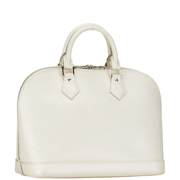 ルイ ヴィトン エピ アルマPM ハンドバッグ M4030J イヴォワール ホワイト レザー レディース LOUIS VUITTON 【中古】