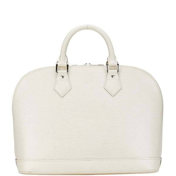 ルイ ヴィトン エピ アルマPM ハンドバッグ M4030J イヴォワール ホワイト レザー レディース LOUIS VUITTON 【中古】