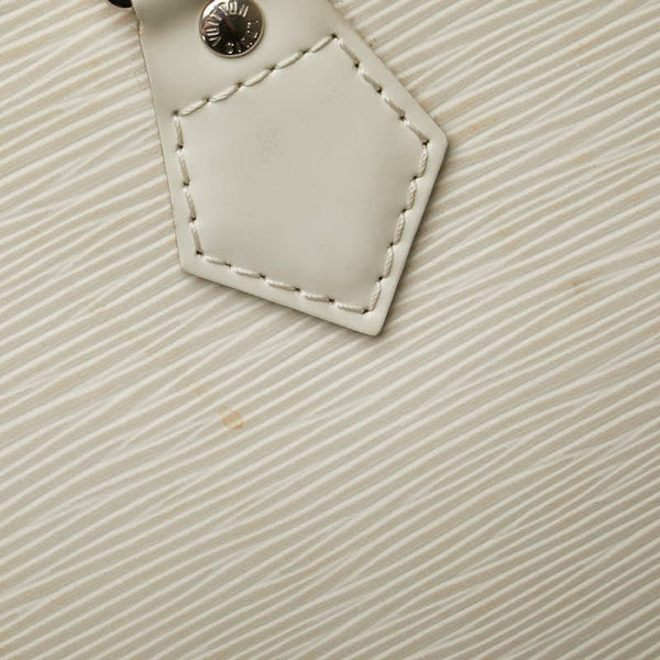 ルイ ヴィトン エピ アルマPM ハンドバッグ M4030J イヴォワール ホワイト レザー レディース LOUIS VUITTON 【中古】
