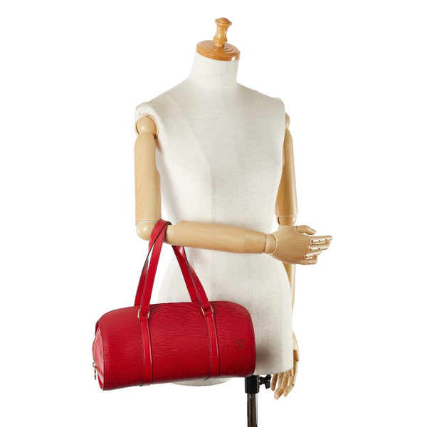 ルイ ヴィトン エピ スフロ ハンドバッグ M52227 カスティリアンレッド レザー レディース LOUIS VUITTON 【中古】