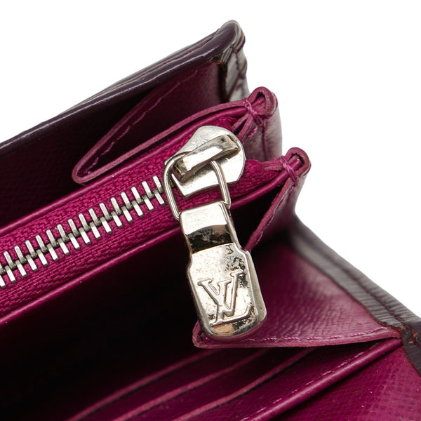 ルイ ヴィトン エピ ポルトフォイユ サラ 長財布 M6374K パープル レザー レディース LOUIS VUITTON 【中古】