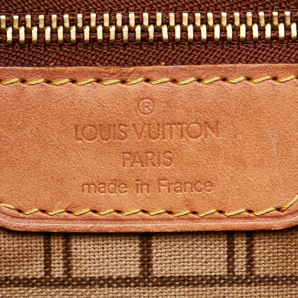 ルイ ヴィトン モノグラム ネヴァーフルPM ハンドバッグ トートバッグ M40155 ブラウン PVC レザー レディース LOUIS VUITTON 【中古】