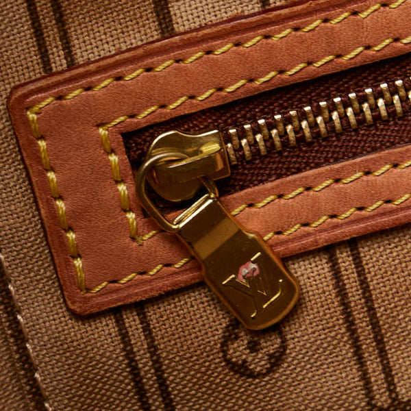 ルイ ヴィトン モノグラム ネヴァーフルPM ハンドバッグ トートバッグ M40155 ブラウン PVC レザー レディース LOUIS VUITTON 【中古】