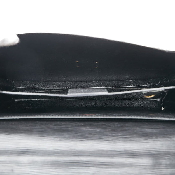 ルイ ヴィトン エピ セルヴィエット コンセイエ ビジネスバッグ ブリーフケース M54422 ノワール ブラック レザー レディース LOUIS VUITTON 【中古】