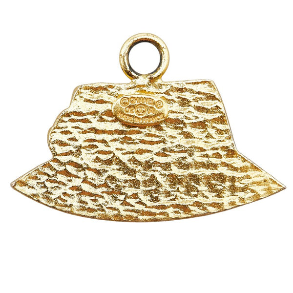 シャネル ココマーク スターモチーフ ピアス ゴールド メッキ ストーン レディース CHANEL 【中古】