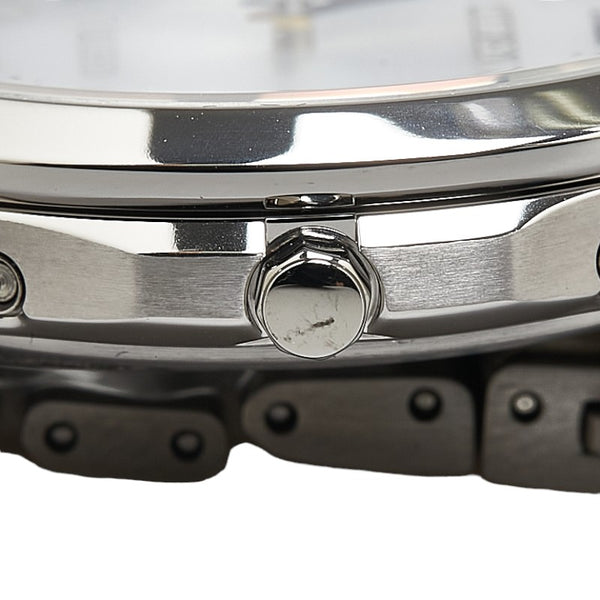 シチズン EXCEED エクシード 腕時計 CB1110-61A エコドライブ電波時計 シルバー文字盤 スーパーチタニウム メンズ CITIZEN 【中古】