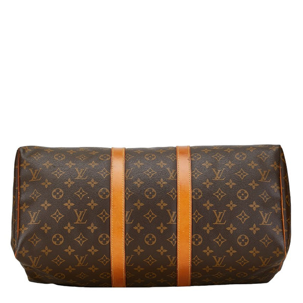 ルイ ヴィトン モノグラム キーポル45 ボストンバッグ トラベルバッグ M41428 ブラウン PVC レザー レディース LOUIS VUITTON 【中古】