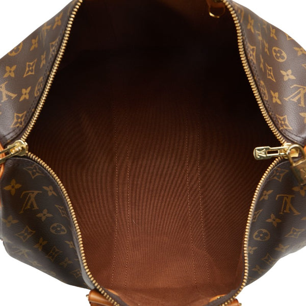 ルイ ヴィトン モノグラム キーポル45 ボストンバッグ トラベルバッグ M41428 ブラウン PVC レザー レディース LOUIS VUITTON 【中古】