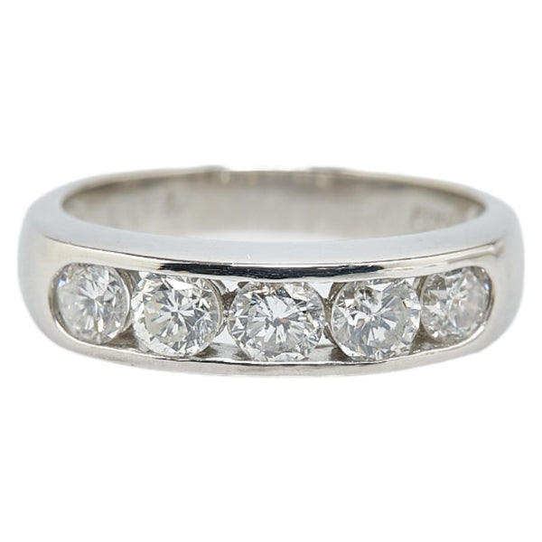 Pt900 プラチナ ダイヤ1.00ct リング 指輪 レディース 12号 【中古】