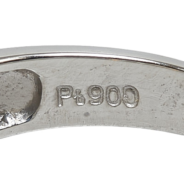 Pt900 プラチナ ダイヤ1.00ct リング 指輪 レディース 12号 【中古】