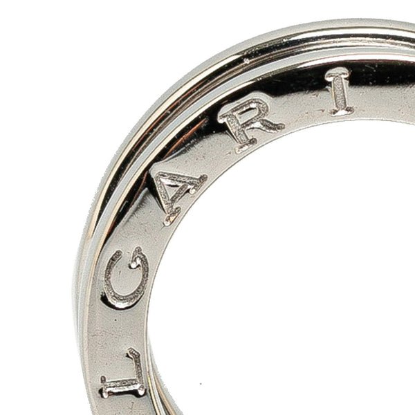 ブルガリ B-ZERO ビーゼロワン 3バンド リンク 指輪 ＃50 K18WG ホワイトゴールド レディース BVLGARI 【中古】