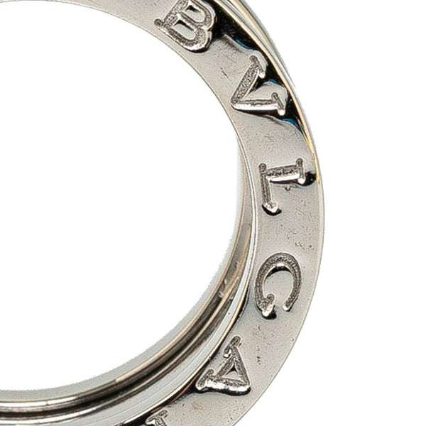 ブルガリ B-ZERO ビーゼロワン 3バンド リンク 指輪 ＃50 K18WG ホワイトゴールド レディース BVLGARI 【中古】