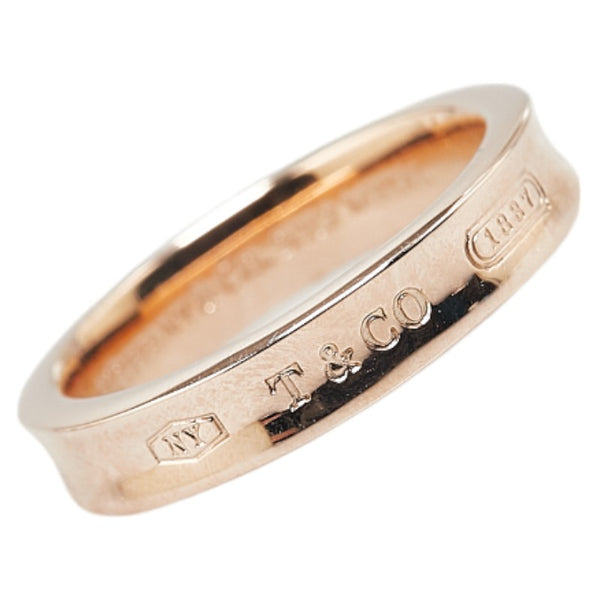 ティファニー 1837 ナローリング リング 指輪 K18PG ピンクゴールド レディース TIFFANY&Co. 【中古】