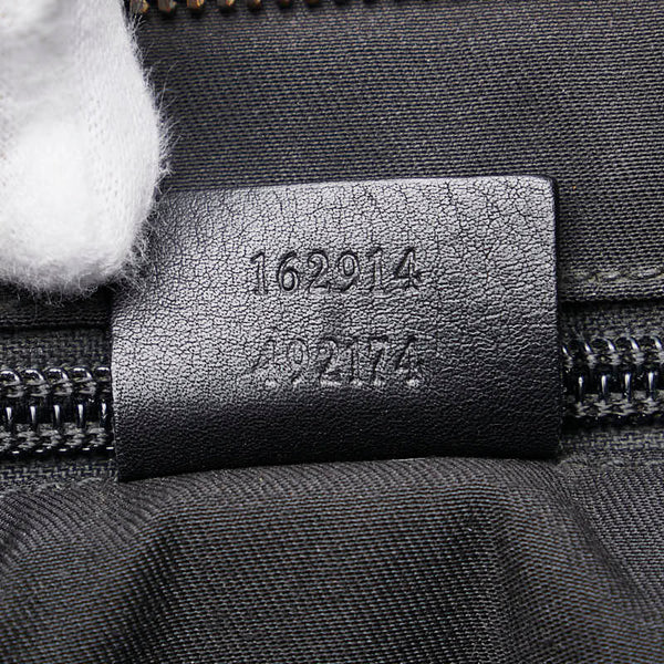 グッチ グッチシマ GG ショルダーバッグ 162914 ブラック レザー レディース GUCCI 【中古】