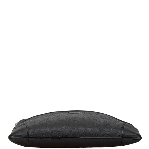 グッチ グッチシマ GG ショルダーバッグ 162914 ブラック レザー レディース GUCCI 【中古】