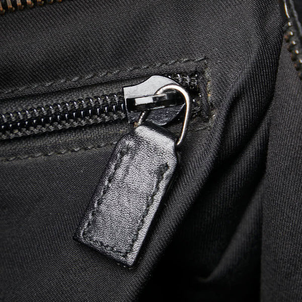 グッチ グッチシマ GG ショルダーバッグ 162914 ブラック レザー レディース GUCCI 【中古】