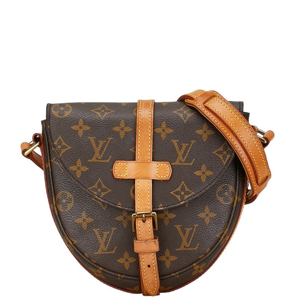 ルイ ヴィトン モノグラム シャンティGM ショルダーバッグ M51232 ブラウン PVC レザー レディース LOUIS VUITTON 【中古】