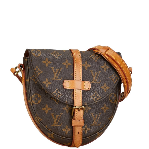 ルイ ヴィトン モノグラム シャンティGM ショルダーバッグ M51232 ブラウン PVC レザー レディース LOUIS VUITTON 【中古】
