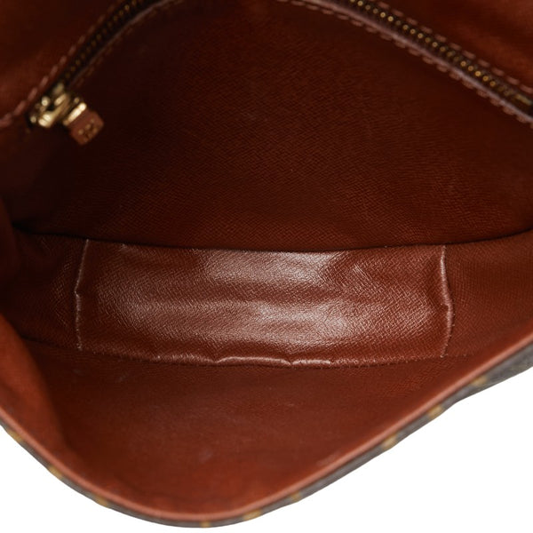 ルイ ヴィトン モノグラム シャンティGM ショルダーバッグ M51232 ブラウン PVC レザー レディース LOUIS VUITTON 【中古】