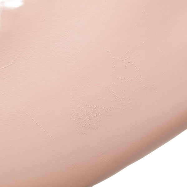 グッチ ニムフェア バンブー シェリーライン ハンドバッグ ショルダーバッグ２WAY 470271 ピンク レザー レディース GUCCI 【中古】