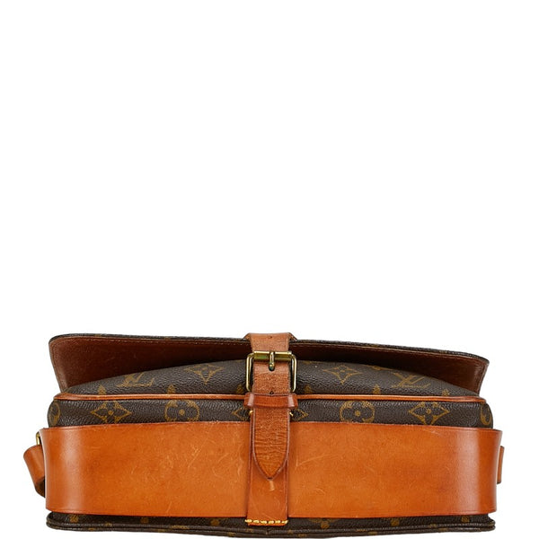 ルイ ヴィトン モノグラム カルトシエールGM ショルダーバッグ M51252 ブラウン PVC レザー レディース LOUIS VUITTON 【中古】