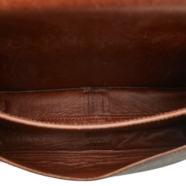 ルイ ヴィトン モノグラム カルトシエールGM ショルダーバッグ M51252 ブラウン PVC レザー レディース LOUIS VUITTON 【中古】