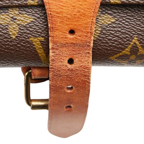 ルイ ヴィトン モノグラム カルトシエールGM 斜め掛け ショルダーバッグ M51252 ブラウン PVC レザー レディース LOUIS VUITTON 【中古】